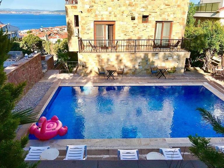 Yeni Foça Butik Otel Exterior foto
